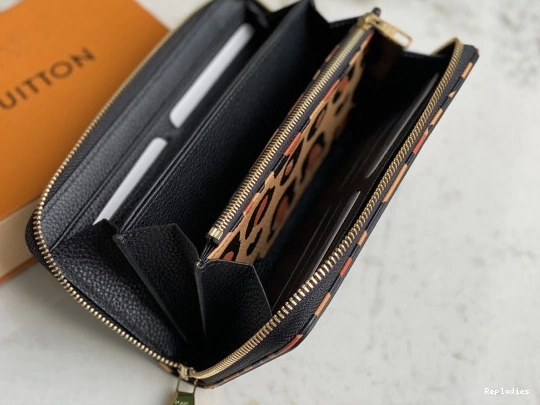 Rep ladies VUITTON LOUIS WALLET ZIPPY 0709
